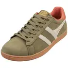 Gola Equipe Ii Mens Fashion Trainers in Khaki Off White