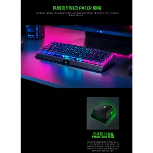 Razer 雷蛇 BlackWidow V3 Mini HyperSpeed 65% 黑寡婦蜘幻彩版 布丁鍵英文電競鍵盤