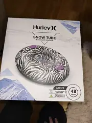 48”Hurley Heavy-Duty Snow Tube Inflatable Snow Sled with Handles for Kids USA