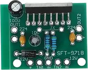 HEALEEP 1 Set DIY Audio Amplifier Kit Power Amplifier Board Stereo Output Compact Design for Soldering Projects Low Noise Easy Setup