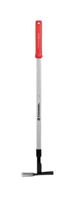 Corona GT 3244 Steel Red Extended Reach Cultivator Hoe 32 L in. Handle