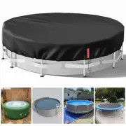 15 Ft Round Pool Cover, Hot Tub Cover, Solar Pool Covers for Above Ground Poo...