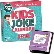 2025 Daily Kids Joke Calendar | Fun Lunchbox Notes For Kids, Tear Off Pages with Daily Puns & Jokes for Children, Lined Backside for Personal Notes, Great Way To Add a Touch of Humor To Your Child's