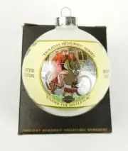 Harley-Davidson "Under the Mistletoe" Series One Christmas Ornament 1994