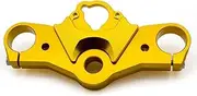 Lowering Triple Tree Front End Upper Top Clamp for GSX250R GSX 250R 2016-2018 2016 2017 2018 Motorcycle Accessories Motorcycle Accessories(Gold)