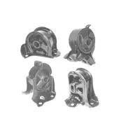 Full Engine Mount Kit for Honda Prelude BA4 BA5 4WS 2.0L B20A B20A6 85-92 Manual