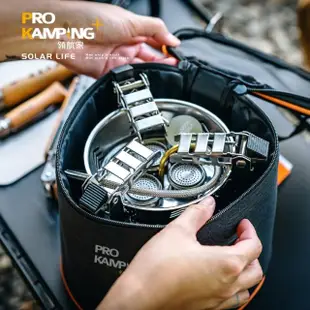 【Pro Kamping 領航家】暴焱爐 PK-34 3.4KW(登山瓦斯爐 蜘蛛爐高山爐 攻頂爐迷你爐 露營防風爐頭 登山)