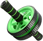 VANZACK Abdominal Wheel Ab Workout Wheel Ab Roller with Arm Support Ab Roller Wheels Ab Wheel Grip Exercise Roller Wheel Abdominal Roller Exercise Wheel Green