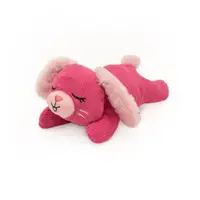 在飛比找PChome24h購物優惠-ZippyPaws 飛航模式-靜悄悄貪睡兔寶 寵物玩具 (靜