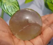 Beautiful Rare 50MM Clear Smoky Quartz Stone Healing Metaphysical Sphere Ball