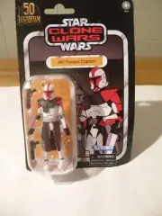STAR WARS CLONE WARS ARC TROOPER CAPTAIN ACTION FIGURE NIB
