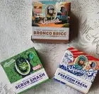 Three -3 BARS Dr. Squatch Bronco Freedom Fresh Hulk Limited Editions 5 oz each