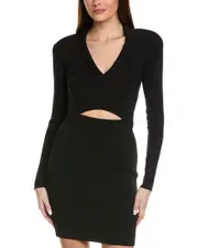 Reiss Freya Cutout Collared Shirtdress