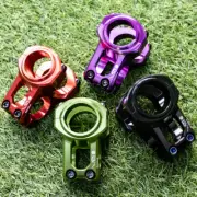 MTB Bike Stem Bar Clamp 31.8mm 35mm Titanium Alloy Screws Bicycle Handlebar Stem