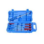 8 Pcs of Kincrome Thru-Tang Screwdriver Set - Phillips & Blade Drive Type