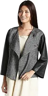 ensuite(エンスウィート) Ensweet Michiko Yoshise's Catalog Worn Light Tweed Jacket
