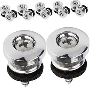 LIFKOME Strap Lock System Guitar Strap Button Lock Pin Set for Electric and Bass Guitars Easy Install Security Locks