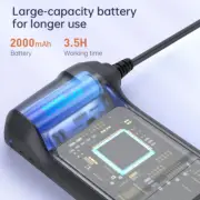 1080P HD Industrial Endoscope Borescope 4.3'' Screen 8mm Inspection Snake Camera