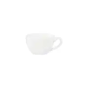 24x Tablekraft Core White Cappucino Cup Tapered 220ml 118x72mm Tableware