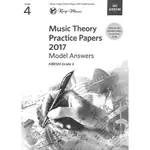 ABRSM英國皇家樂理考古題〔解答本〕2017 第4級 MUSIC THEORY MODEL ANSWER 4