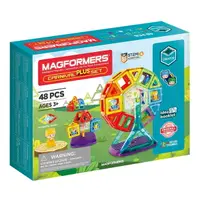 在飛比找樂天市場購物網優惠-Magformers 磁性建構片 摩天輪 Plus