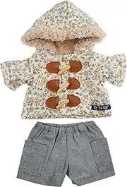 Duffy Shellie May Costume S Size 43cm Wild Strawberry Pattern Duffel Coat White & Pants Coat 57