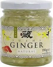 Kura Natural Sushi Ginger, 190 g