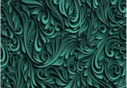 A4 Edible Wafer Image Cake Wrap Brocade Print Effect Paper Sheet