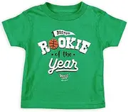 Boston Basketball Fans. Rookie of The Year Green Onesie or Toddler Tee (NB-7T)