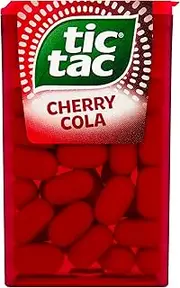 Tic Tac Mixers Cherry Cola Mints Sweets, Mints, Party Bag Fillers, On The Go Refreshment, Bulk Box of 24 x 18g Packs