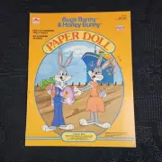 1991 Bugs Bunny Deluxe Paper Doll Book - UNCUT New Vintage