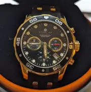 Henry Ray Mens Chrono Diver Watch