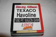 1990 Davey Allison Texaco Havoline Pit Wagon Bank Racing Collectibles 1:16 Scale