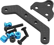 Oimzzr Rear Gearbox Fixing Frame Holder Replacement for Tamiya XV01 XV-01 1/10 Remote Control Car Upgrade Parts