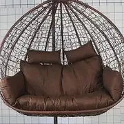 Dremdo Swing Hanging Chair Cushion Egg Chair Cushion Waterproof Hanging Basket Egg Chair for Garden Swing Hammock Sun Chair Patio Furniture Outdoor/Indoor,7