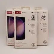 ZAGG InvisibleShield Fusion Curve Hybrid Screen Protector | S23 Ultra | 3 Pack