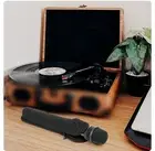 Microphone Storage Bag for JBL For Partybox Essential Black Nylon Case