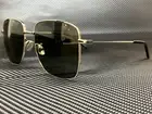 Saint Laurent SL312 003 Silver Green Lens Women's Sunglasses 57mm B1