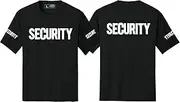 [NYC FACTORY] Mens Professional Short Sleeve Security T-Shirts