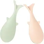 NOLITOY 2pcs Fish Shaped Rice Spoon Nonstick Rice Ladle for Home Use and Thickened Kitchen Utensils Nordic