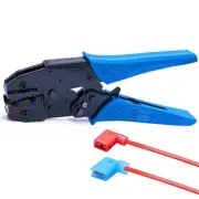 Ratchet Crimp Pliers Crimping Tool Terminal Crimper Nylon Flag Spade