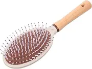 MUSISALY Elegant Wooden Paddle Hair Brush Detangler Brush Women's Hair Brush Massage Brush for Blowout