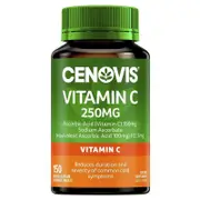 Cenovis Vitamin C 250mg Chewable Tablets - 150 Count, Immune Support