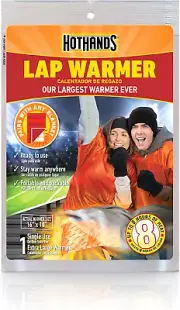 Hothands Lap Warmer - 16" X 10" for Up to 8 Hours of Heat - Long Lasting Tan War