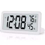 Digital Alarm Clock,Desk Clock,Battery Operated LCD Electronic Clock4192