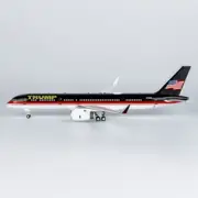 1:200 24CM NG MODEL TRUMP BOEING 757-200 Aircraft Plane Diecast Airplane Model