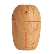Aromatherapy USB Air Diffusers Auto Off Ultrasonic Essential Oil Diffuser for Room, Aroma Diffuser with Adjustable Mode, Cool Mist Humidifier - Light Brown