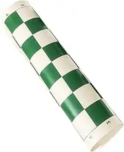 Tournament Chess Board - 13.39x13.39 Inches Foldable Chess Game | Travel Chess Board, Soft Game Mat Roll Up Chess, Wear-Resistant Checkers Folding Pu Leather Chess for Kids Adults