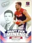 2013 Select AFL Prime Draft Pick Eminence Card DPE60 Mitch Clark - Melbourne