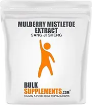 BulkSupplements.com Mulberry Mistletoe Extract - Sang Ji Sheng, Taxillus Chinensis, Mulberry Mistletoe Powder - Herbal Supplement, Gluten Free - 500mg per Serving, 5kg (11 lbs)